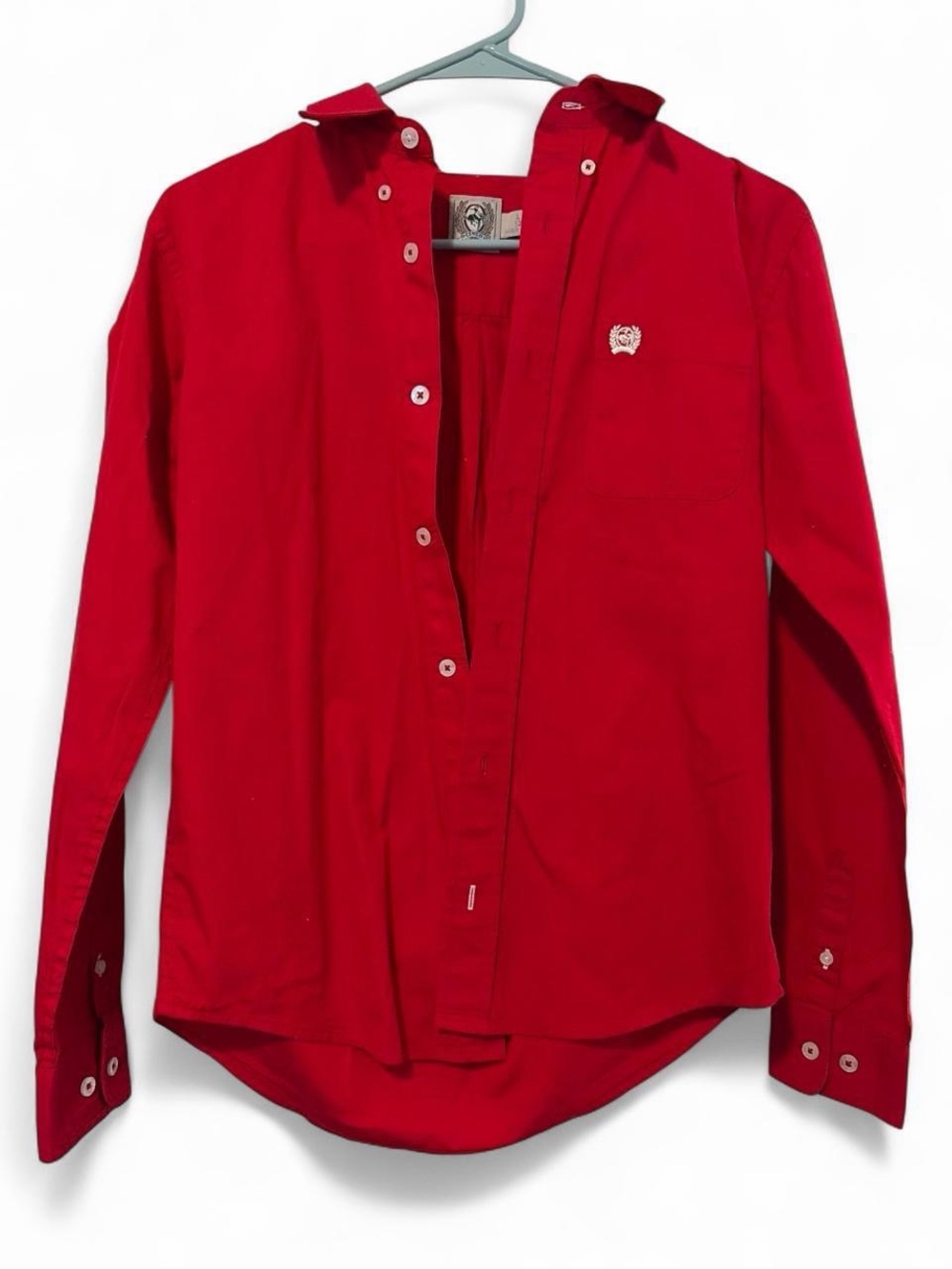 Cinch Red Button-Down Shirt for Kids